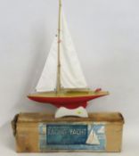 A mid 20thC. child's Palitoy Bermuda racing model
