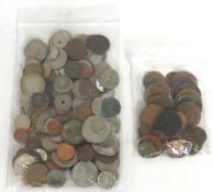 A quantity of mixed coinage including a small amou