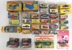 A quantity of 34 boxed diecast model vehicle packs