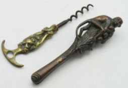 A c.1925 nutcracker with monkey design twinned wit