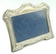 A 1977 QEII Sheffield silver photo frame by Carrs,