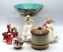 Three Doulton figurines, Heather HN2956, Samantha