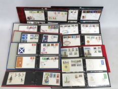 Four 1970s first day cover albums Jersey, Gibralta