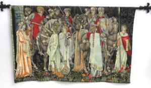 A tapestry depicting the 