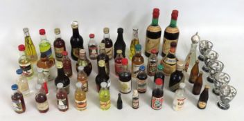 A quantity of approx. 41 miniatures, two Guinness