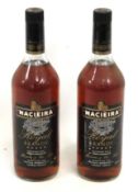 Two bottles of Macieira brandy, each 1l