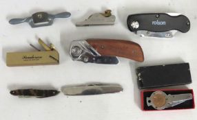 A selection of small planes including Sanderson, c