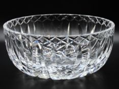 A Waterford crystal fruit bowl, 204mm diameter