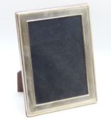 A 1998 Carr's of Sheffield silver photo frame with