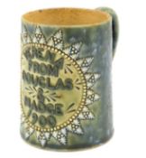 A late Victorian Royal Doulton stoneware tankard w