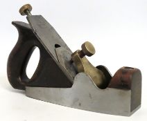 A Norris smoothing plane, 240mm at widest points