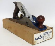 A boxed Record 010 bench rebate plane