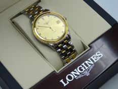 A boxed gents 2014 boxed Longines Flagship Automat
