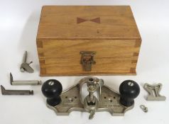 A cased Stanley no. 71 router