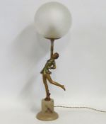 In the style of Josef Lorenzl, a 1930s figurative