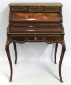 A French 19thC. Napoleon III Vernis Martin style r