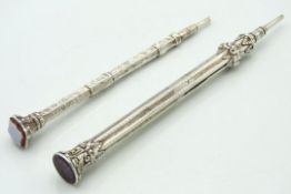 A Sampson Mordan & Co. silver self propelling penc