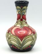 A Moorcroft pottery vase, date 2015, 110mm tall