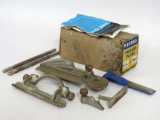 A boxed Record 043 plough plane