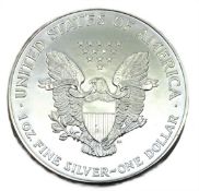 A 1994 US one oz. 0.999 silver dollar, 31.5g