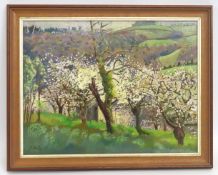 Mary Martin (b.1951), a framed oil on board titled