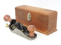 A good quality cased low angle plane probably by V