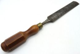An antique J. Buck chisel, 415mm long