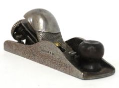 A Stanley no. 140 skew blade rebate block plane, p