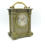 A c.1860 large 19thC. French Le Roy de Fils brass