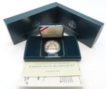 A boxed US mint 1996 Smithsonian Institution 150th