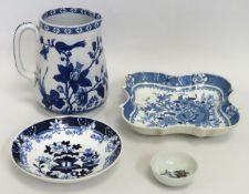 A Victorian porcelain jug, 152mm tall, a Chinese p