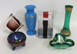 A Sarah Peterson for Caithness studio art glass bl