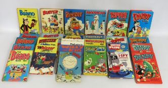 A selection of children's annuals from 1970s & ear