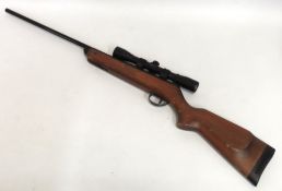 A BSA .22 air rifle with Bisley sight
