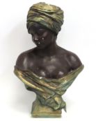 After Friedrich Goldscheider, an antique Orientali