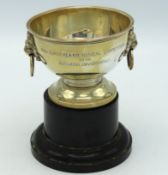 A 1972 Birmingham silver trophy by Turner & Simpso