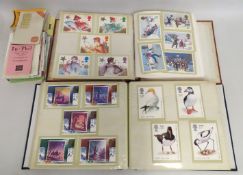 Two albums of Post Office postcards containing 65