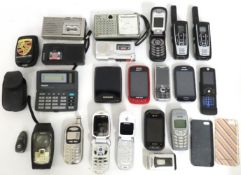 A selection of various tech devices including mobi
