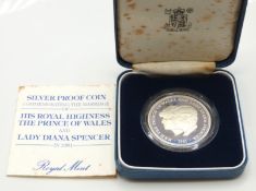 A cased Royal Mint 1981 Diana & Charles Wedding si