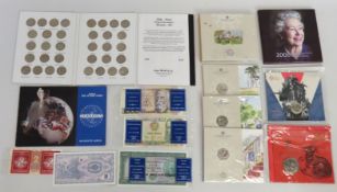 A US quarter dollar pack from fifty states, a Disn