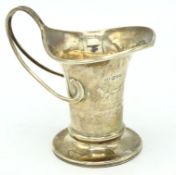 An Edwardian 1910 Chester silver art nouveau style
