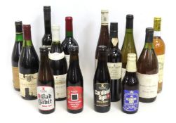 A selection of fourteen various wines & vintage be