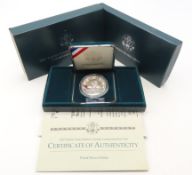 A boxed US mint 1997 US Botanic Garden commemorati