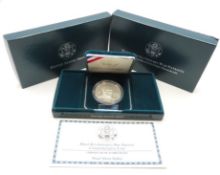 A boxed US mint 1998 Black Revolutionary War Patri