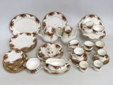 A collection of approx. 61 pieces of Royal Albert