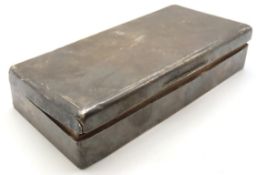 A 1937 London silver cigarette case by S. J. Rose,