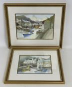 Fredrick T. W. Cook (1907-1982), a pair of framed