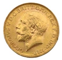A 1928 George V full gold sovereign, South Africa mint