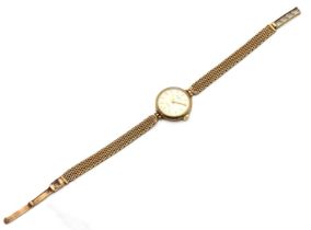 A 9ct gold ladies Rotary wristwatch, case diameter 19mm, winds & runs, 13.5g