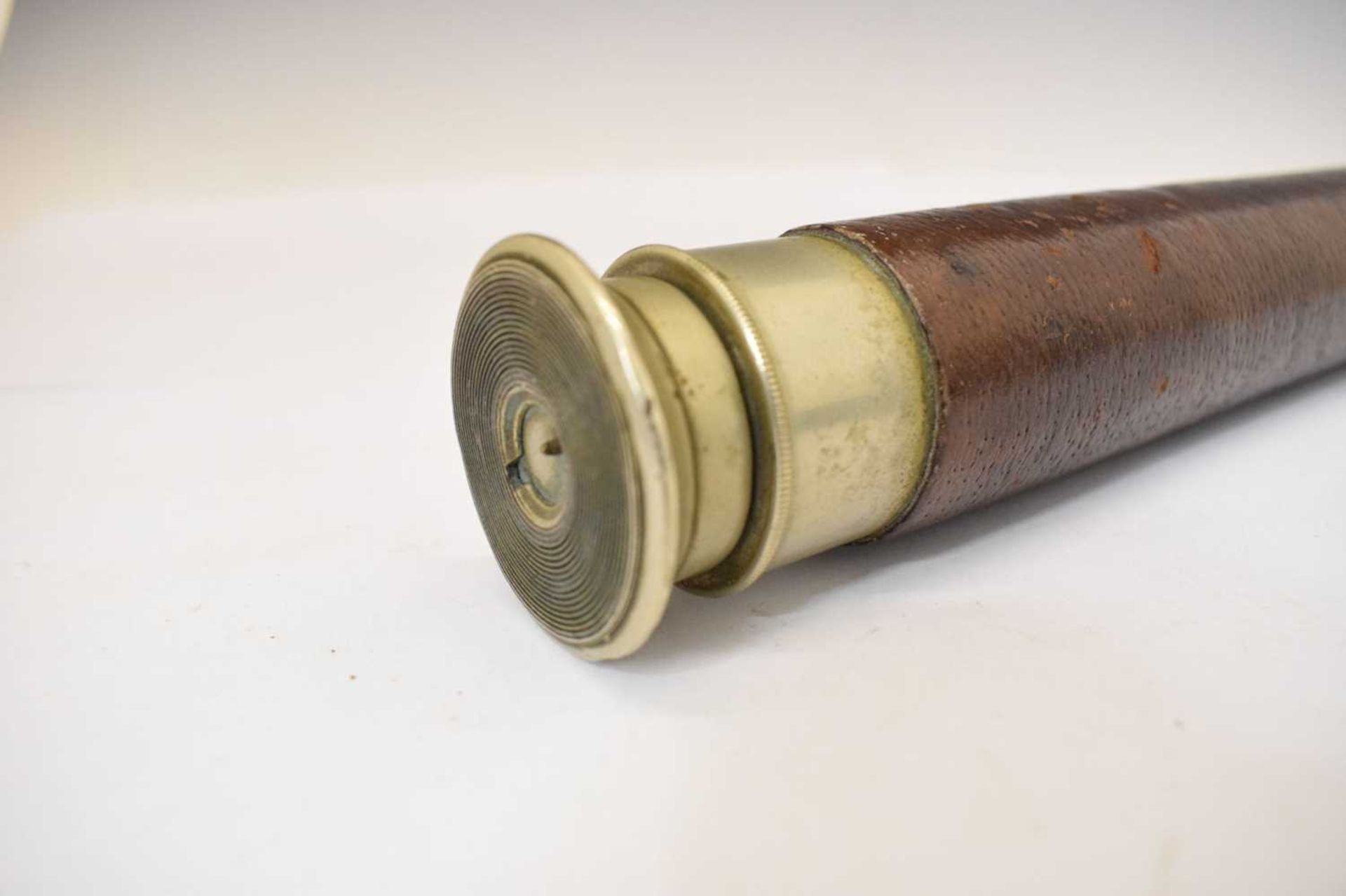 Early 20th century Ross of London single drawer telescope - Image 3 of 6